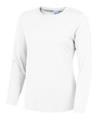 JC012 Just Cool By Awid Girlie Long Sleeve  White colour image